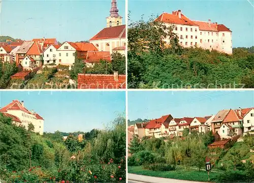 AK / Ansichtskarte Metlike_Metlika_Slovenia Kirche Schloss Ortsansicht 