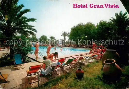 AK / Ansichtskarte Can_Picafort_Mallorca_ES Hotel Gran Vista Pool 
