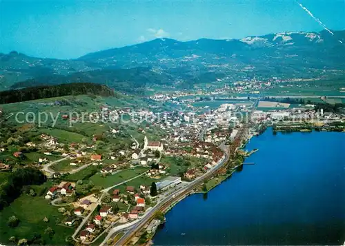 AK / Ansichtskarte Schmerikon Fliegeraufnahme Schmerikon