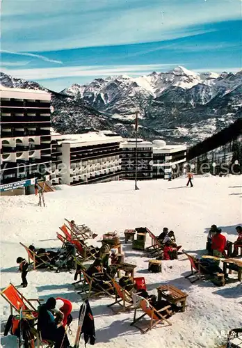 AK / Ansichtskarte Puy Saint Vincent Station 1600 Farniente au soleil Puy Saint Vincent