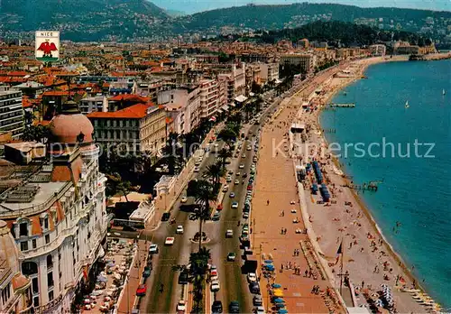 AK / Ansichtskarte Nice__06_Nizza Vue aerienne de la Promenade des Anglais 