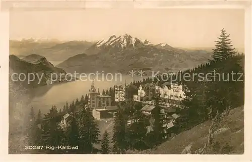 AK / Ansichtskarte Rigi_Kaltbad Panorama Rigi_Kaltbad