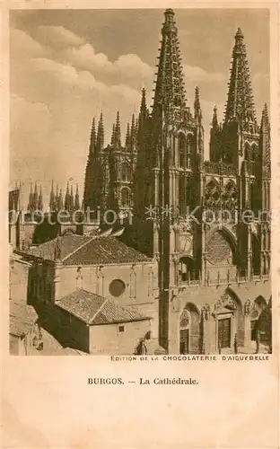 AK / Ansichtskarte Burgos_ES La Cathedrale 