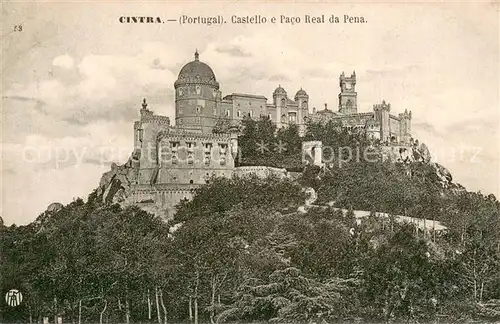 AK / Ansichtskarte Cintra_Portugal Castello e Paco Real da Pena 