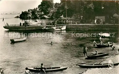 AK / Ansichtskarte Beg Meil_29_Finistere La Plage de la Cale et la Jetee 