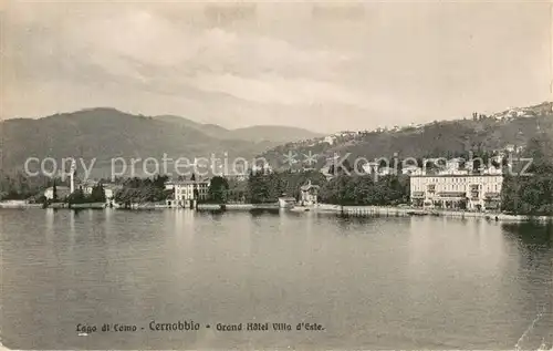 AK / Ansichtskarte Cernobbio_Lago di Como Grand Hotel Villa d Este Cernobbio_Lago di Como