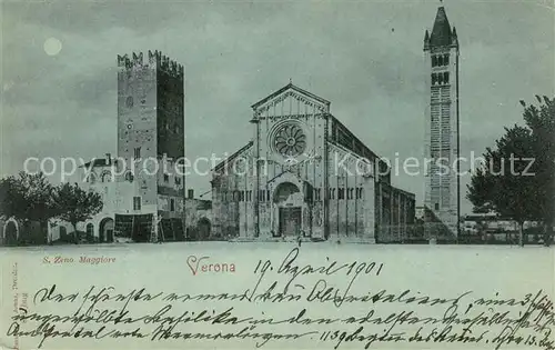 AK / Ansichtskarte Verona__Veneto_IT S Zeno Maggiore 