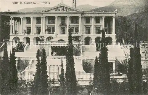 AK / Ansichtskarte Gardone_Riviera_di_Garda_IT Villa 