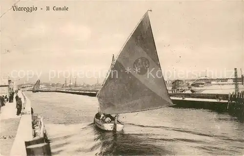 AK / Ansichtskarte Viareggio_Toscana_IT Il Canale 