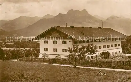 AK / Ansichtskarte Brannenburg Posterholungsheim Brannenburg