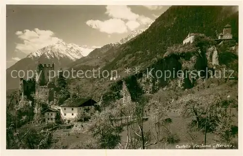 AK / Ansichtskarte Merano_Meran Castello Fontana 