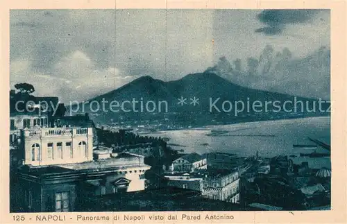 AK / Ansichtskarte Napoli_Neapel_IT Panorama visto dal Pared Antonino 