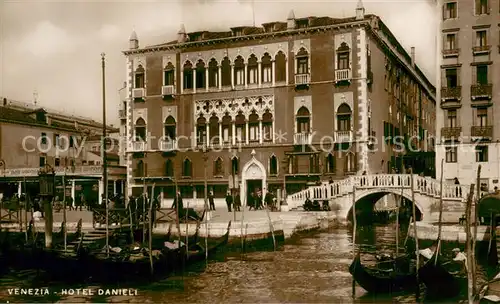 AK / Ansichtskarte Venezia_Venedig Hotel Danieli Venezia Venedig