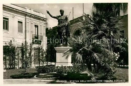 AK / Ansichtskarte Brindisi Statua dell Imperatore cesare Augusto Brindisi