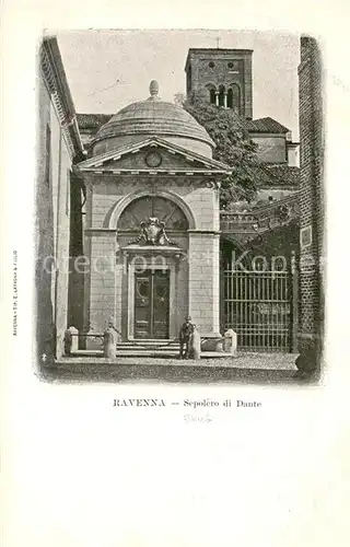 AK / Ansichtskarte Ravenna_Italia Sepolero di Dante Ravenna Italia