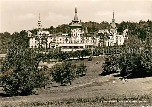 AK / Ansichtskarte Zuerich_ZH Dolder Grand Hotel Ausseansicht Zuerich_ZH