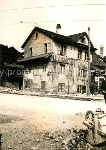 AK / Ansichtskarte Wiedikon_ZH Altes Haus Aussenansicht 