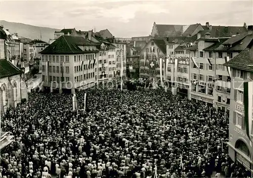 AK / Ansichtskarte Zuerich_ZH Jubilaeumsfeier 2. Juni 1951 Zuerich_ZH