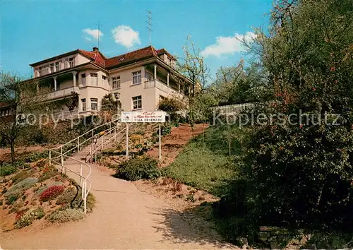 AK / Ansichtskarte Kirschhausen Pension Cafe Rosemarie Aussenansicht Kirschhausen