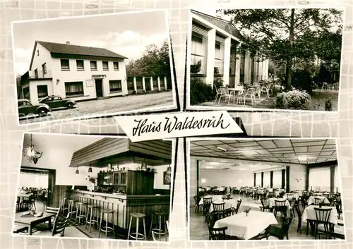 AK / Ansichtskarte Brockdorf Restaurant Hotel Haus Waldesruh Innen  u. Aussenansichten Brockdorf