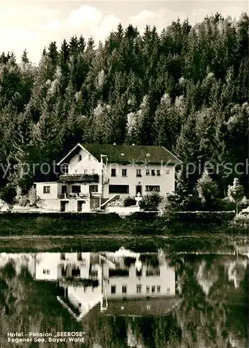 AK / Ansichtskarte Regen Hotel Seerose Aussenansicht Regener See Regen