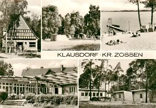 AK / Ansichtskarte Klausdorf_Mellensee Ferienanlage Strand Bungalows Klausdorf_Mellensee