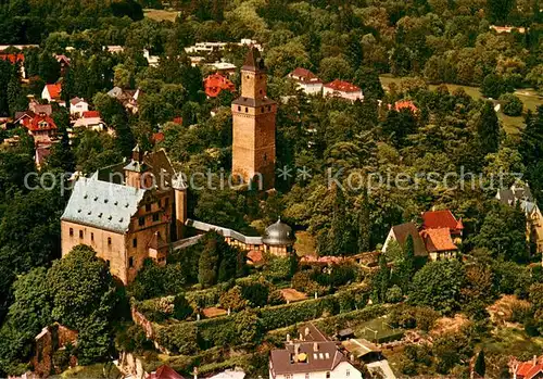 AK / Ansichtskarte Kronberg__Cronberg_Taunus Ansicht mit Burg 