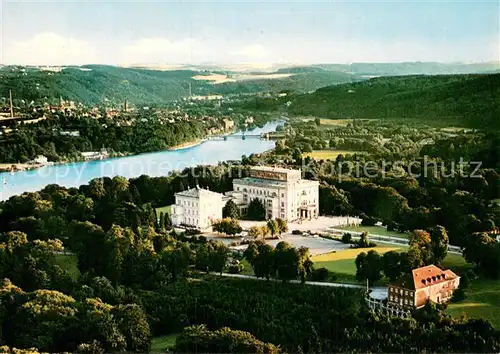 AK / Ansichtskarte Essen__Ruhr Villa Huegel mit Baldeneysee 