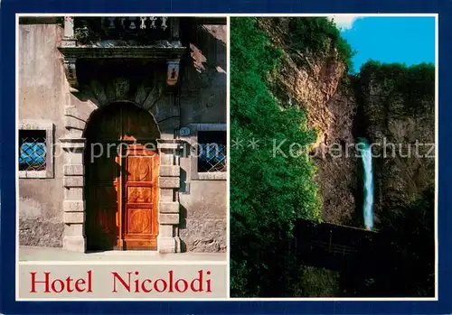 AK / Ansichtskarte Salorno_Salurn_IT Hotel Nicolodi La Cascata 