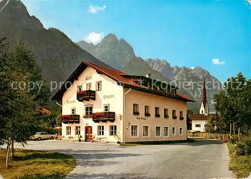 AK / Ansichtskarte Amlach_Lienz_AT Pension Cafe Enzian 