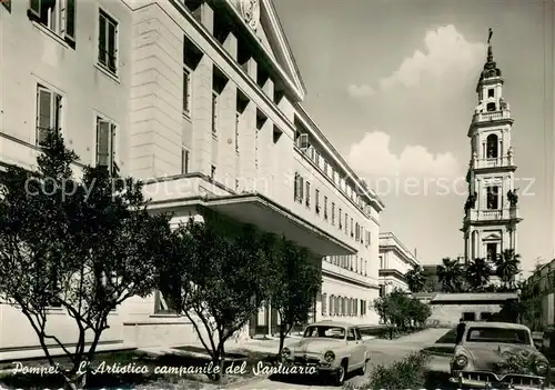 AK / Ansichtskarte Pompei_IT Artistico campanile del Santuario 