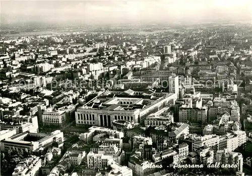 AK / Ansichtskarte Milano_Mailand_IT Fliegeraufnahme 