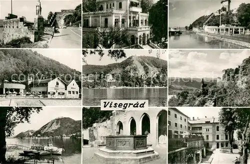 AK / Ansichtskarte Visegrad_HU Teilansichten 