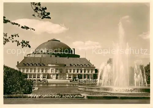 AK / Ansichtskarte Hannover Erste BUGA Hannover 1951 Sommertag im Stadthallengarten Hannover