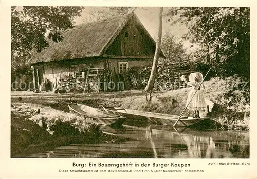 AK / Ansichtskarte Burg_Kauper Bauerngehoeft in den Burger Kaupen Burg Kauper