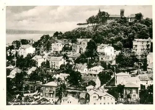 AK / Ansichtskarte Blankenese_Hamburg Suellberg 