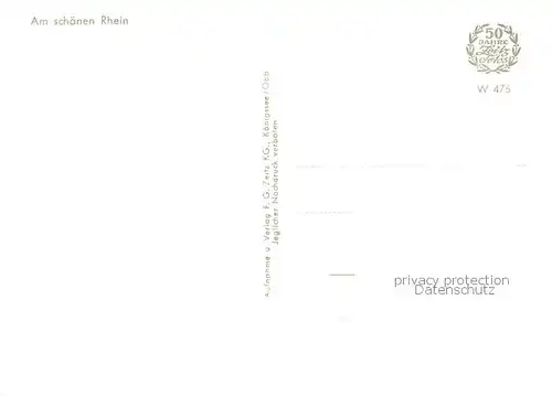 AK / Ansichtskarte Ingelheim_Rhein Panorama Rheinpartie Burgkirche Kaiserpfalz Bismarckturm Uffhub Tor  Ingelheim Rhein