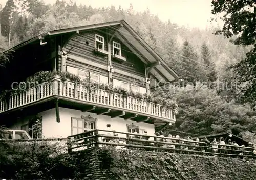 AK / Ansichtskarte Schwarzburg_Thueringer_Wald Schweizerhaus im Schwarzatal Schwarzburg_Thueringer