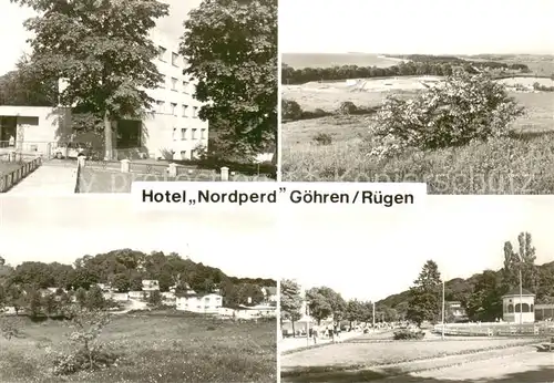 AK / Ansichtskarte Goehren_Ruegen Hotel Nordperd Panorama Goehren Ruegen