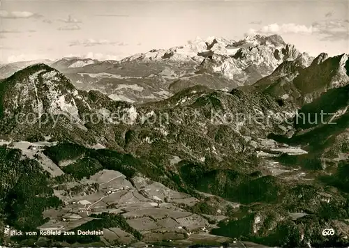 AK / Ansichtskarte Berchtesgaden Blick vom Rossfeld zum Dachstein Berchtesgaden