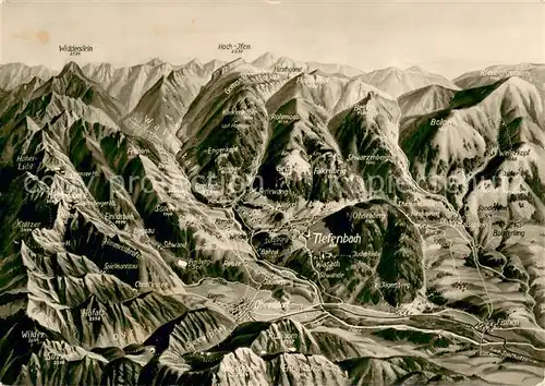 AK / Ansichtskarte Oberstdorf Panoramakarte Oberstdorf