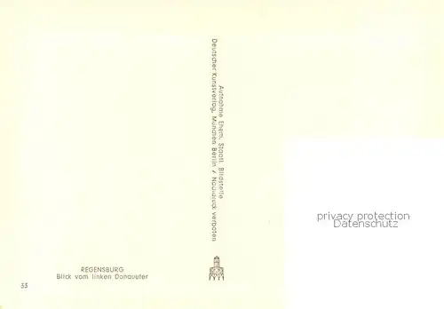 AK / Ansichtskarte Regensburg Panorama Kirche Regensburg