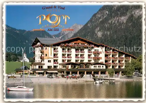 AK / Ansichtskarte Pertisau_Achensee Hotel Post Pertisau Achensee