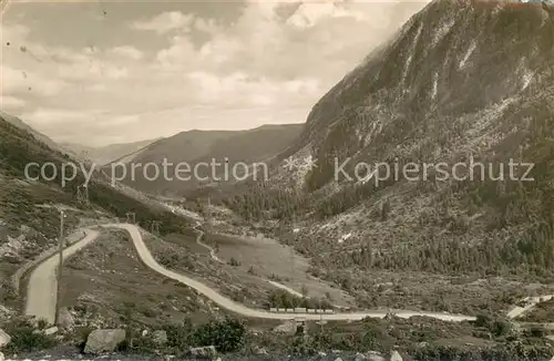 AK / Ansichtskarte Lerida_Espana Valle de Aneo Puerto de la Bonaigua 