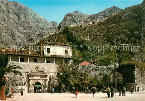 AK / Ansichtskarte Kotor_Montenegro Gradska vrata  Kotor Montenegro