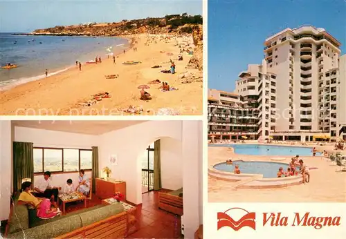 AK / Ansichtskarte Albufeira_PT Vila Magna Pool Apartement Strand 