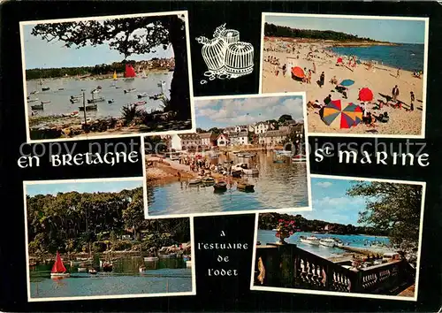 AK / Ansichtskarte Sainte Marine_Benodet_29_Finistere Sur lestuaire de l Odet 