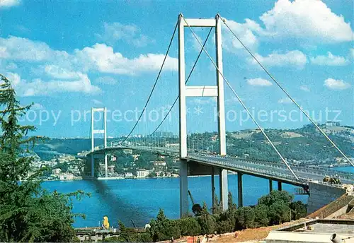 AK / Ansichtskarte Istanbul_Constantinopel_TK Bogaz Koepruesue 