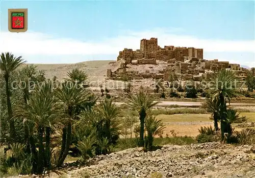 AK / Ansichtskarte Ouarzazate_Maroc La Alcazaba de Tifoultout 