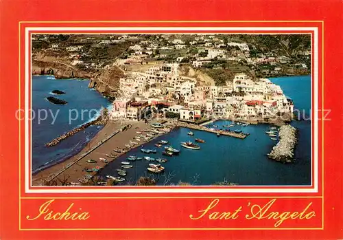 AK / Ansichtskarte Sant_Angelo_Ischia_IT Panorama Hafen 